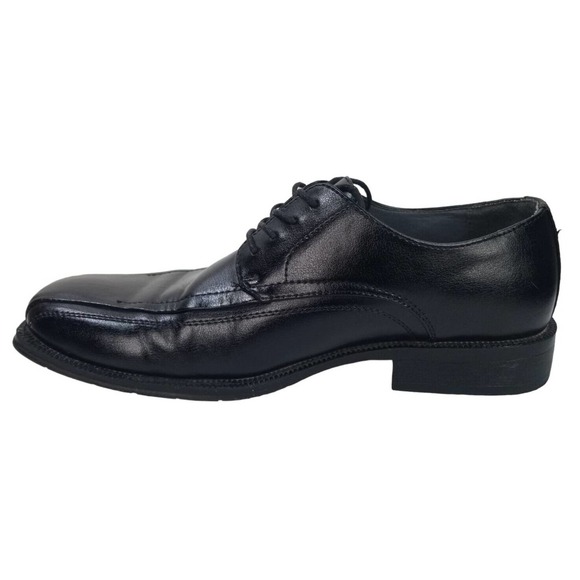 JF J. Ferrar Oxford Lace Up Dress Shoes men’s Size 9 M Black Lace Up Leather - Picture 6 of 15